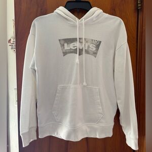 Levis White Sweatshirt